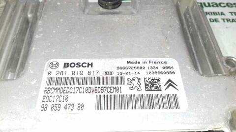 Foto 3ª: Centralita Motor ECU Citroen Berlingo 1.6 HDI FAP 112CV 82KW [9H06] (2013)