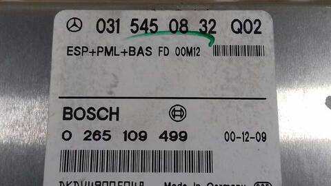 Foto 3ª: Centralita ASR Mercedes Clase E 180 2.2 CDI CAT BERLINA 143CV 105KW [611961] (2000)