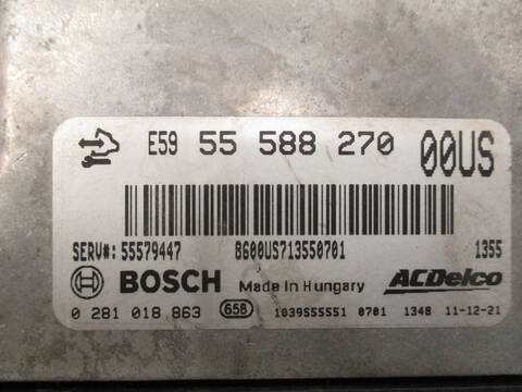 Foto 3ª: Centralita Motor ECU Opel Corsa A13DTC (2012)