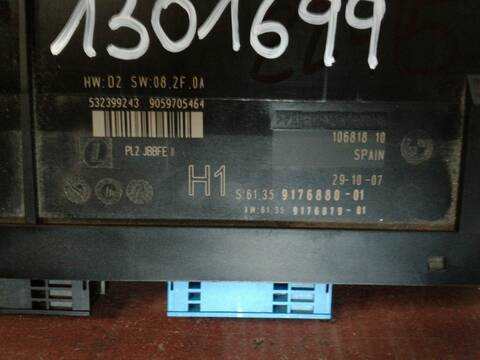 Foto 3ª: Centralita Check Control Bmw Serie 3 315 M57306D3 BERLINA (2007)