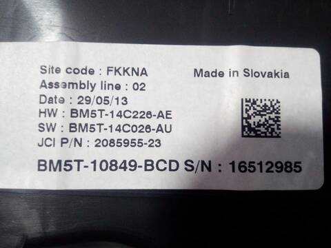 Foto 3ª: Cuadro de Instrumentos Ford C Max EDITION 116CV 85KW [T1DA] (2013)