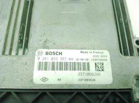 Foto 3ª: Centralita Motor ECU Renault Trafic 1.6 DCI 120 FGMK) (2014)