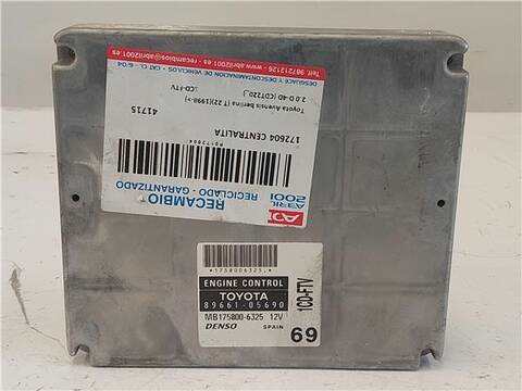 Foto 2ª: Centralita Motor ECU Toyota Avensis 2.0 D4-D EXECUTIVE BERLINA 5-PTAS.) 116CV 85KW [1CD-FTV (85KW)] (2003)