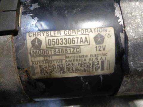 Foto 2ª: Motor de Arranque Chrysler PT Cruiser 2.0 CLASSIC 141CV 104KW [2.0 L Ó 9] (2003)