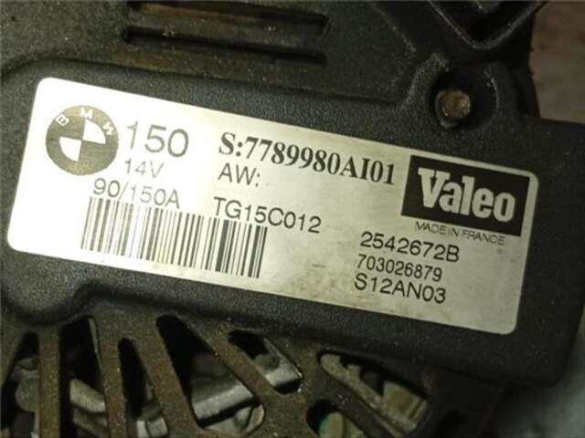 Alternador Bmw Serie 3 315 3.0 330D EDITION ADVANCE [3.0 LTR. - 150 KW TURBODIESEL]