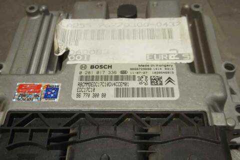 Foto 2ª: Centralita Motor ECU Peugeot 207 X-LINE 68CV 50KW [8HR O 8H01] (2012)