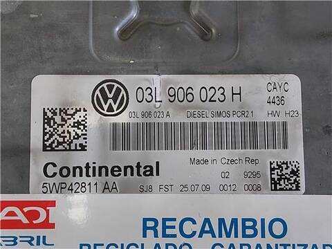 Foto 3ª: Centralita Motor ECU Volkswagen Golf 1.6 ADVANCE 105CV 77KW [CAYC] (2009)