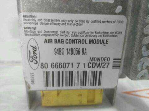 Foto 4ª: Centralita Airbag Ford Mondeo BERLINA (2000)