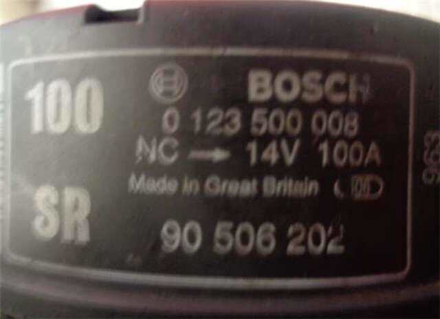 Foto 3ª: Alternador Opel Vectra 2.0 DTI 16V [X 20 DTH]