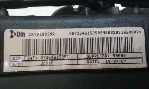 Foto 3ª: Airbag Delantero Izquierdo Fiat Bravo 1.9 ACTIVE MULTIJET 120CV 88KW [192A8000] (2008)