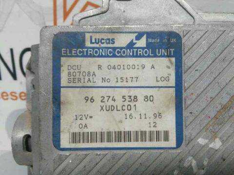 Centralita Motor ECU Citroen Xantia 2.1 TD BERLINA 109CV 80KW