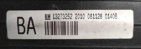 Foto 2ª: Sistema Audio Radio CD Opel Insignia 2.0 CDTI 68) 140CV (2008)