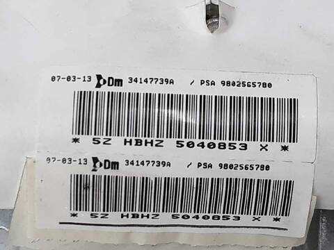 Foto 3ª: Airbag Cortina Delantero Izquierdo DS 5 1.6 BLUE-HDI FAP 120CV [9HD 9H05] (2015)