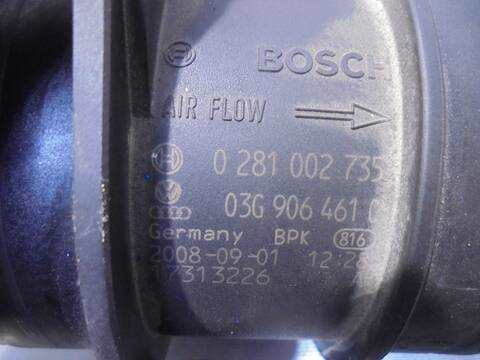 Foto 4ª: Caudalimetro Audi A4 BASICO AVANT 143CV 105KW [CAG] (2008)
