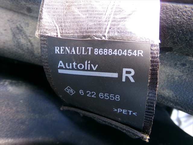 Foto 2ª: Cinturón Delantero Derecho Renault Clio 1.5 DCI 2016-2019 [K9KE6] (2017)