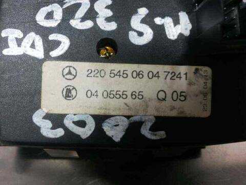 Foto 3ª: Mando Luces Mercedes Clase S 220 BERLINA 224CV 165KW (1998)