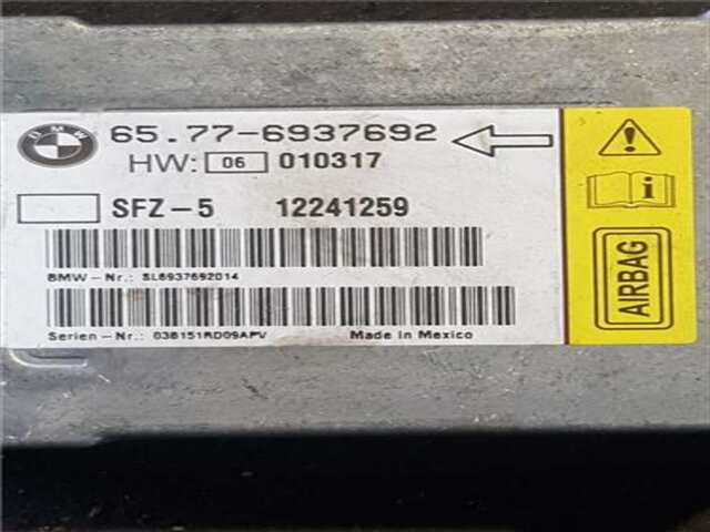 Foto 2ª: Centralita Airbag Bmw Serie 5 518 3.0 530I [3.0 LTR. - 170 KW 24V CAT] [M54 306 S3]