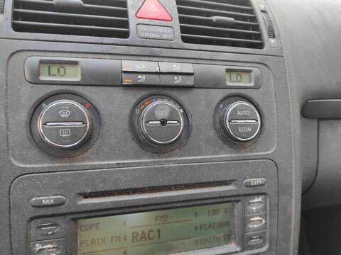 Mando Climatizador Volkswagen Touran BKD