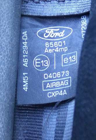 Foto 2ª: Cinturón Delantero Derecho Ford Focus 1.6 TDCI SEDAN, 2008-2011 [G8DB] (2010)