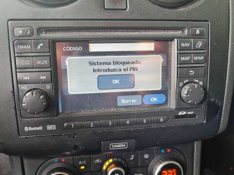 Sistema GPS Nissan Qashqai ACENTA 131CV 96KW