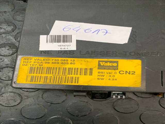 Foto 2ª: Caja Reles Fusibles Citroen Xsara 2.000 HDI90CV/66KW [RHY] (2002)