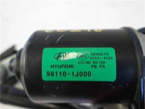 Foto 3ª: Motor Limpia Delantero Hyundai i20 1.2 78CV 57KW [G4LA] (2014)