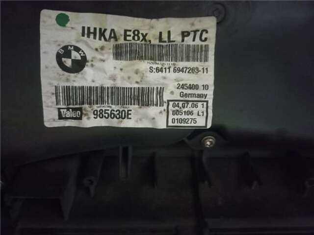 Foto 3ª: Calefacción Bmw Serie 1 114 2.0 118D [2.0 LTR. - 90 KW 16V DIESEL CAT] [M47N 204 D4]