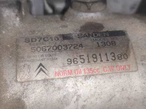 Compresor Aire Acondicionado Citroen C4 RHJ PICASSO