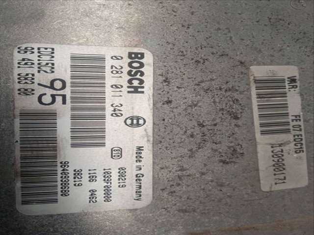 Foto 3ª: Centralita Motor ECU Peugeot 5008 1.6 HDI FAP CAT 9HZ - DV6TED4) 109CV 80KW (2010)