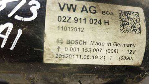 Foto 3ª: Motor de Arranque Audi A1 AMBITION 105CV 77KW [CAY] (2012)