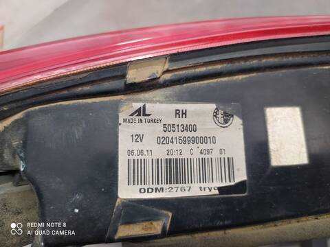 Foto 2ª: Piloto Portón Derecho Alfa Romeo Giulietta DISTINCTIVE 105CV 77KW [940A3000] (2011)