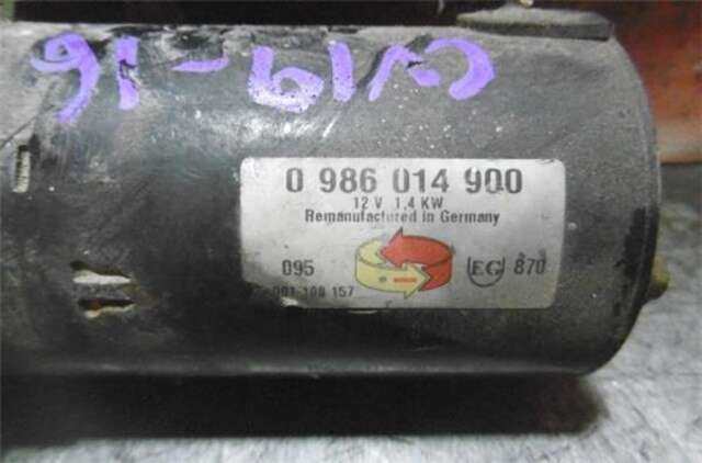 Motor de Arranque Bmw Serie 3 315 318I (115CV)