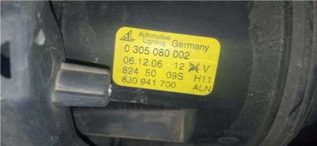 Foto 3ª: Faro Antiniebla Delantero Derecho Audi Tt 2.0 TFSI COUPE [2.0 LTR. - 147 KW 16V TFSI] [BWA]