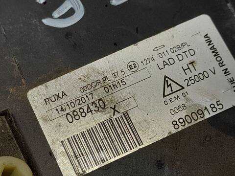 Foto 3ª: Faro Derecho Peugeot 807 PULLMAN 170CV 125KW [4HT(DW12BTED4)] (2010)