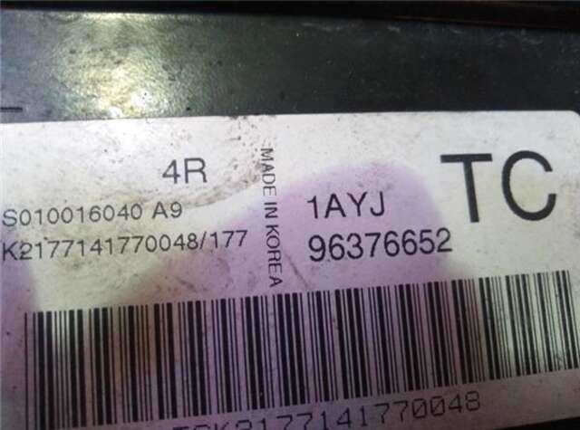 Centralita Motor ECU Daewoo Kalos 1.2 SE [1.2 LTR. - 53 KW CAT]