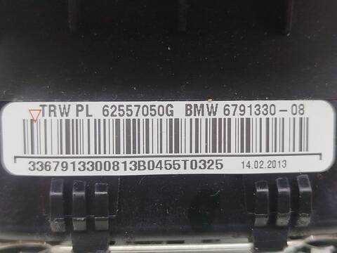 Foto 3ª: Kit Airbag Bmw Serie 3 320 3.0 TD DIESEL 313CV 230KW BERLINA F30 AUT. N57D30B [N47 D20 C] (2013)