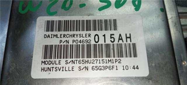 Foto 2ª: Centralita Motor ECU Jeep Grand Cherokee 3.7 V6 [EKG]