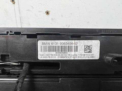 Foto 2ª: Mando Climatizador Bmw Serie 3 315 318D SPORT LINE 150CV 110KW [B47D20A] (2015)