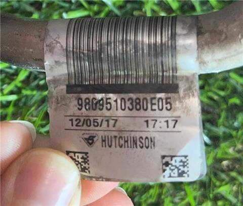 Foto 2ª: Tubos Aire Acondicionado Citroen Jumpy CONTROL M BLUE-HDI FAP 102CV 75KW FURGON [YH01] (2020)