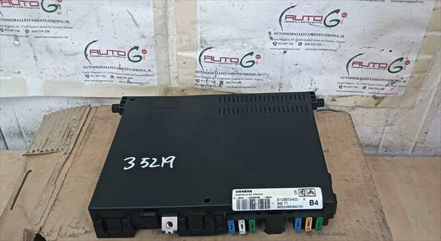 Caja Reles Fusibles Peugeot 206 . 66KW