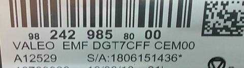 Foto 3ª: Pantalla Multifuncion Peugeot 308 YH01 (2018)