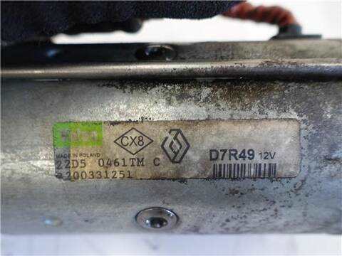 Foto 2ª: Motor de Arranque Renault Laguna 1.9 DCI BG1A BG1W) 110CV 81KW [F9Q 674] (2005)
