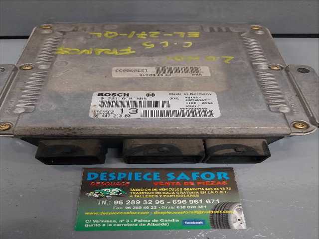Foto 2ª: Centralita Motor ECU Citroen C5 2.0 G (2002)