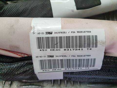 Foto 3ª: Airbag Cortina Delantero Derecho Peugeot 5008 1.5 BLUE-HDI FAP 131CV 96KW [YH01] (2021)