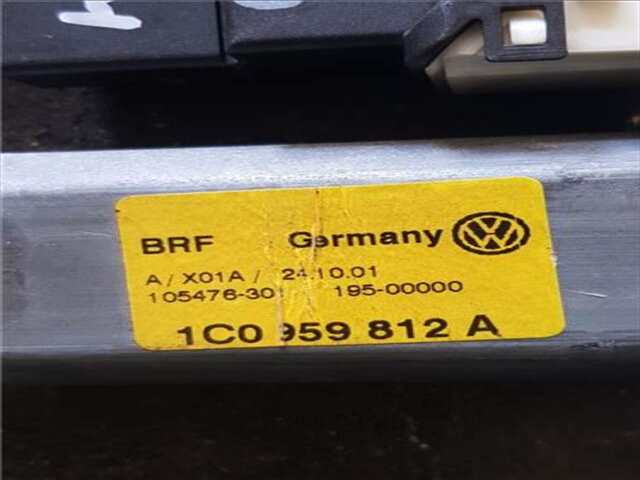 Foto 2ª: Elevalunas Eléctrico Trasero Derecho Volkswagen Golf 1.8 T [AUM]