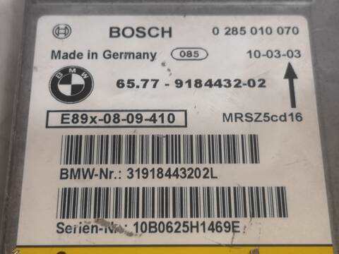 Centralita Airbag Bmw Serie 3 315 N47D20C BERLINA