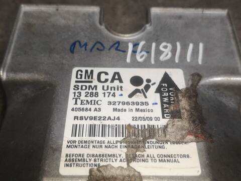 Centralita Airbag Opel Astra A17DTJ