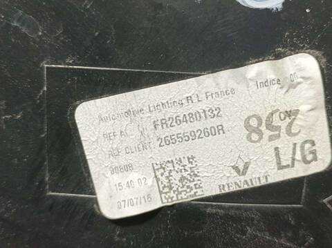 Foto 3ª: Piloto Trasero Izquierdo Renault Talisman LIFE GRANDTOUR 130CV 96KW [R9M409] (2016)
