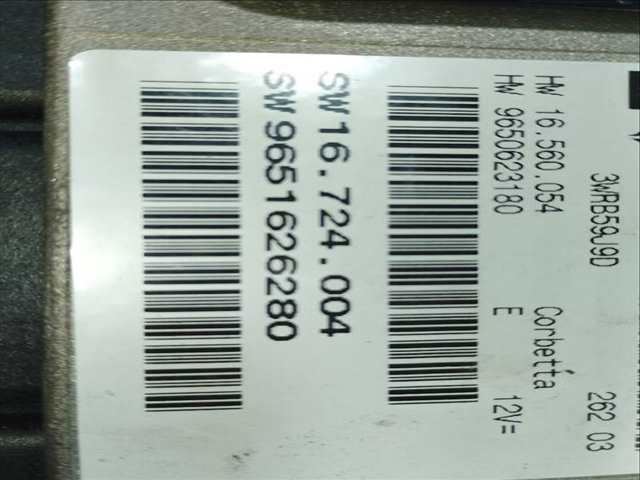 Foto 2ª: Centralita Motor ECU Peugeot 307 2.0 136CV 100KW [RFN] (2003)