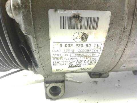 Foto 2ª: Compresor Aire Acondicionado Mercedes Clase C 160 C 220 CDI 204.208) [OM 646.811] (2007)